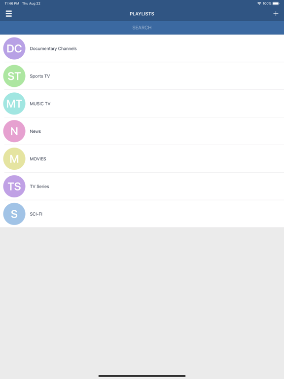 Screenshot #4 pour GoTV - M3U IPTV Player