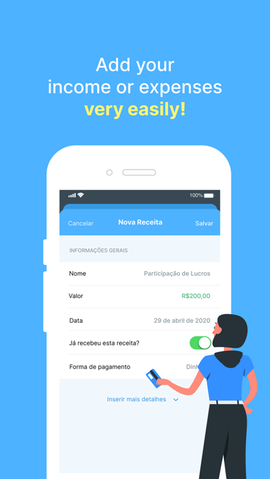 My Budget – Expense Tracker iPhone screenshot 4 - Finance app
