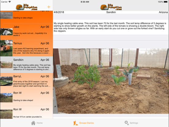 BigPumpkins iPad screenshot 2 - Social Networking app