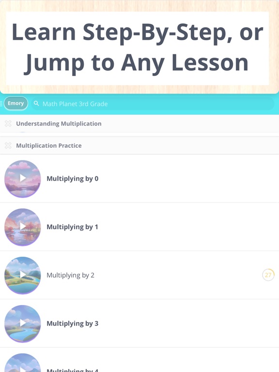 Learn Math 3rd Grade iPad screenshot 6 - Education app