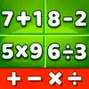 Math Games - Learn + - x ÷ delete, cancel