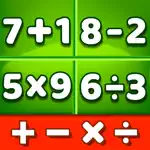 Math Games - Learn + - x ÷ App Contact