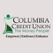 Columbia Credit Union Mobile provides members convenient access to our website, mobile check deposit, mobile banking, branch and contact information