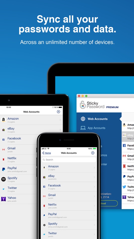 #8. Sticky Password Manager & Safe (iOS) De: Lamantine Software a.s.