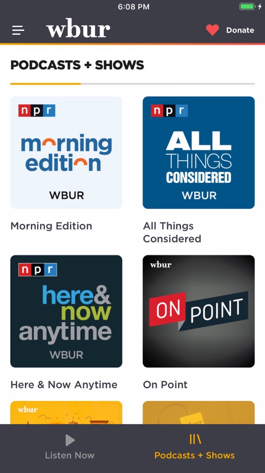 #3. WBUR (iOS) 由: 90.9 WBUR, Boston’s NPR news station