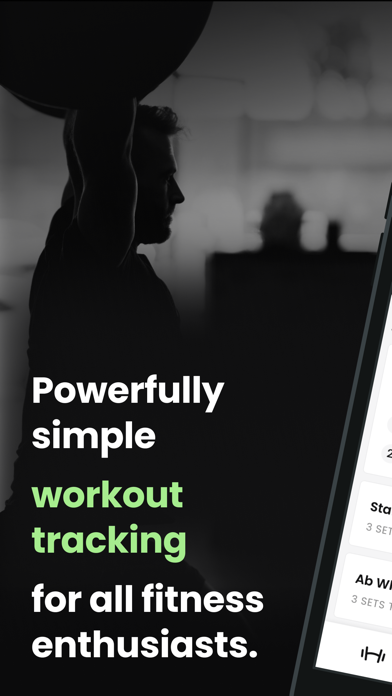 FitHero - Fitness Gym Tracker Screenshot