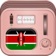 Kenya Radio FM Motivation app icon - Music app for iPhone