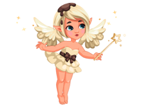 Cute Little Fairy Stickers