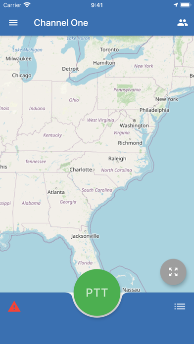 iTALKPTT USA iPhone screenshot