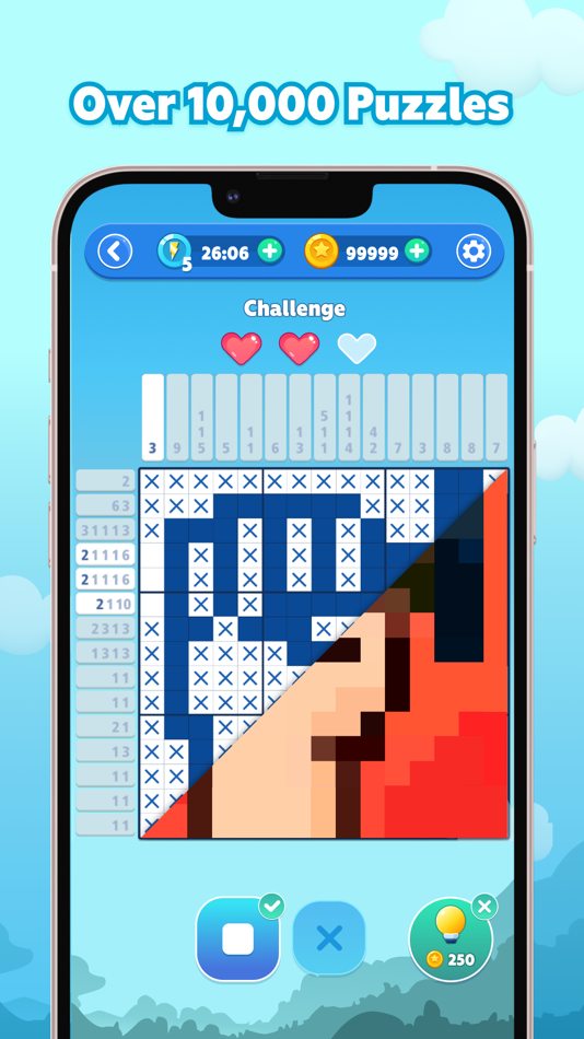 #5. Nonogram - Picture Cross (iOS) Podle: Wuhan Dream Space Studio Co., LTD
