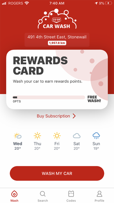 Co-op Car Wash Screenshot