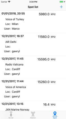 SWListener - radio scanner screenshot 4