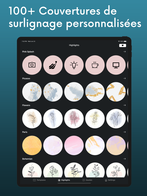 Screenshot #6 pour Highlight Cover Maker ・
