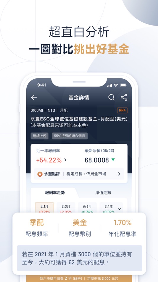 #6. 大戶豐-智慧理財基金投資APP (iOS) Ved: 永豐金證券