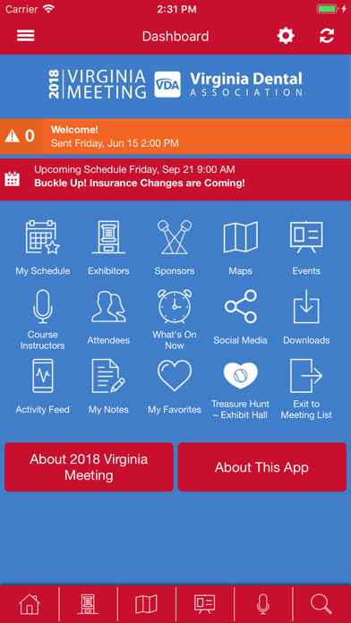 VDA EVENTS iPhone screenshot