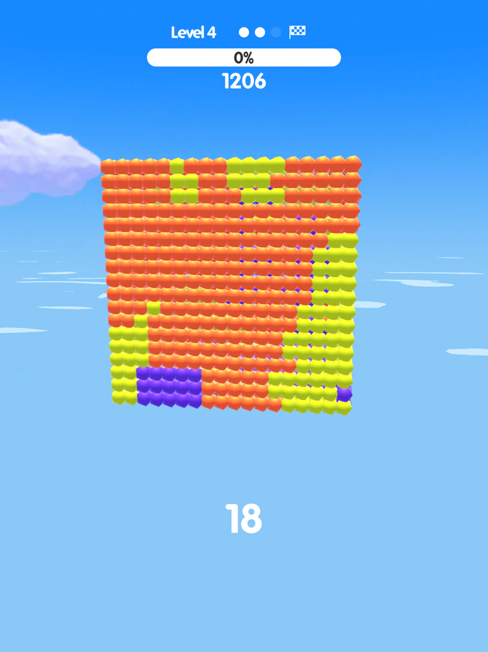 #6. Ball Paint - Color Puzzle 3D (iOS) 来自: RadPirates