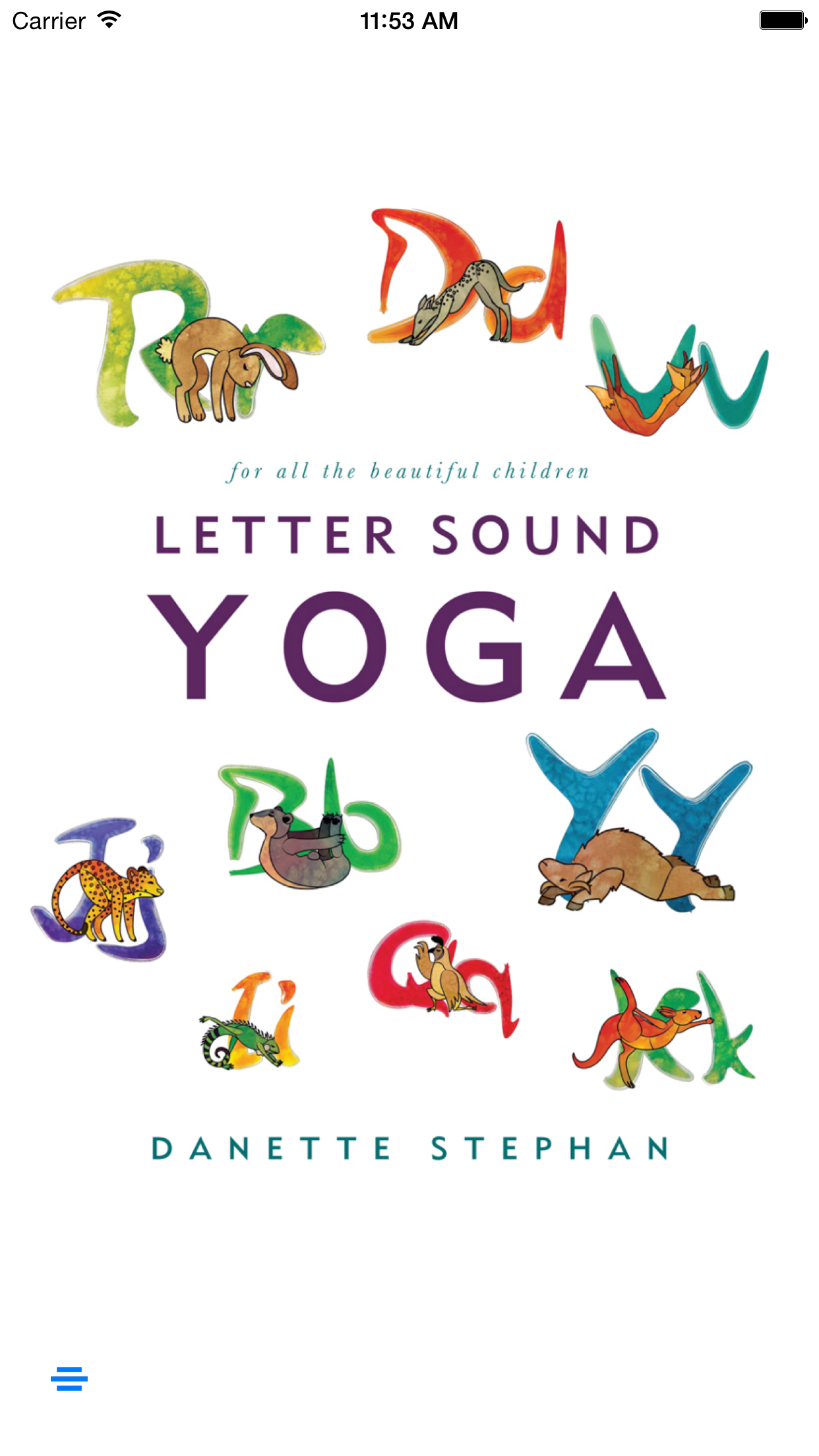 Letter Sound Yoga