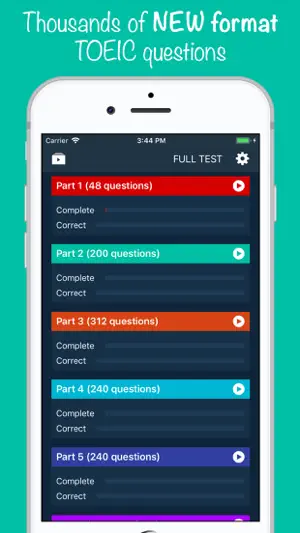 New Practice for TOEIC® Test screenshot 1
