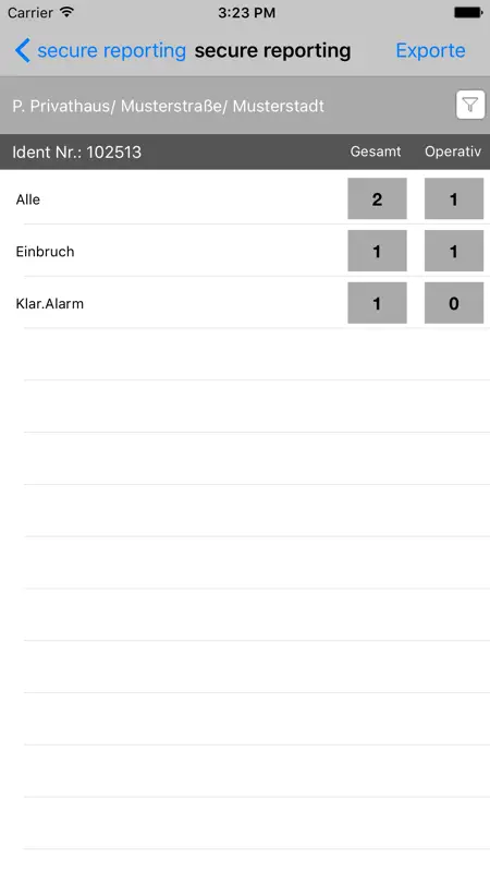 secure reporting screenshot 2 of 5
