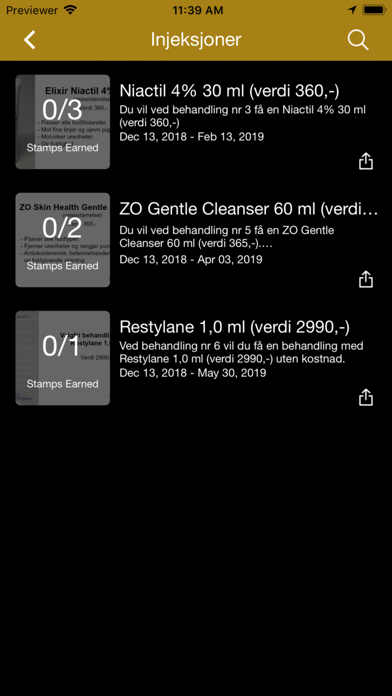Signaturklinikken Screenshot