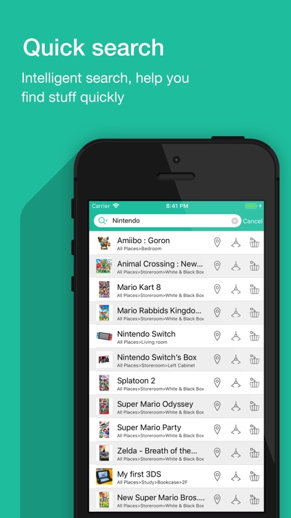 Overthere - Stuff organizer