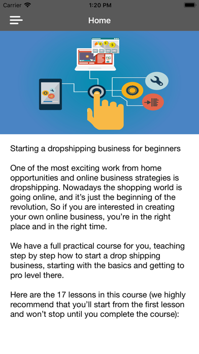 Screenshot #3 pour Dropshipping Full Course