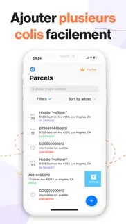 suivi colis france et mondial iPhone Captures Décran 2