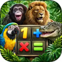 Jungle Animal Sounds Calc app icon