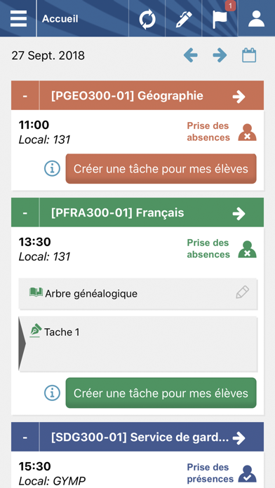 Screenshot #2 pour Pluriportail Mobile