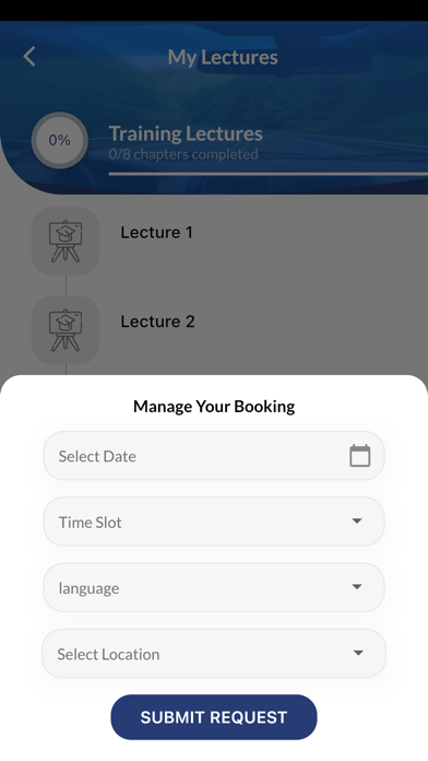Galadari Motor Driving App Screenshot