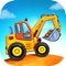 "Trucks building" is colorful game about different types of construction machinery those are constructing huge buildings using their skills