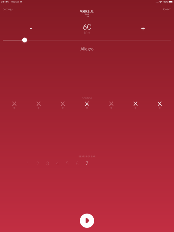 Screenshot #4 pour Warchal Metronome