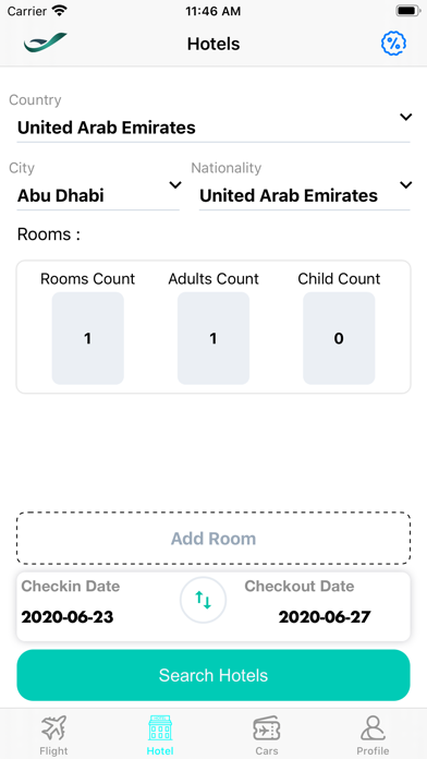 App screenshot
