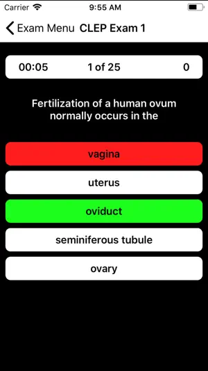 CLEP Biology Prep 2025-2026 screenshot 1