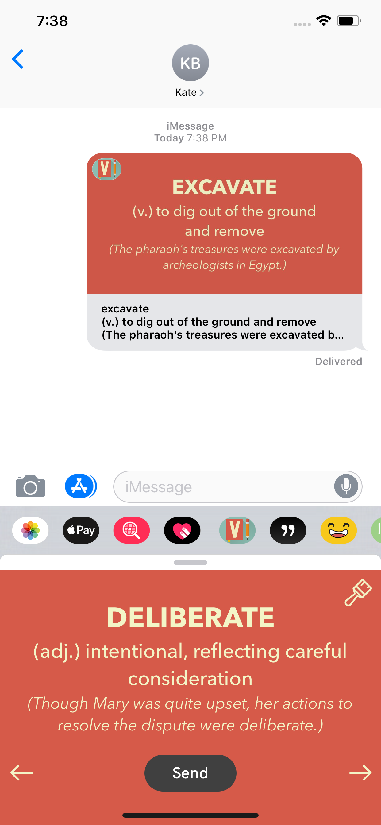 Vocabulary - Learn words daily