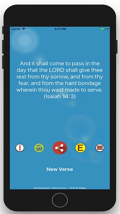 Perfect Verses iPhone screenshot 2 - Book app