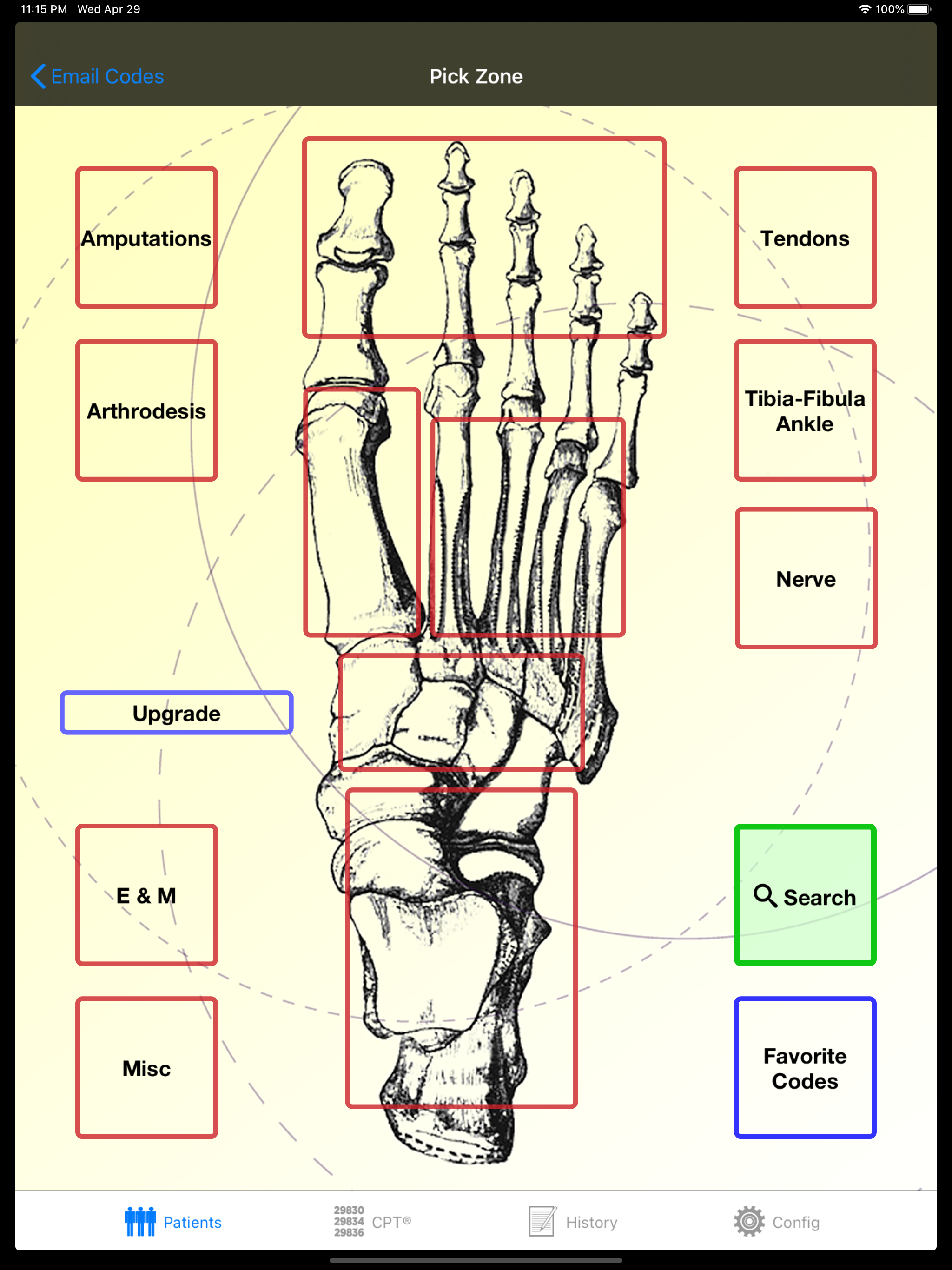 Mobile Coder Foot & Ankle
