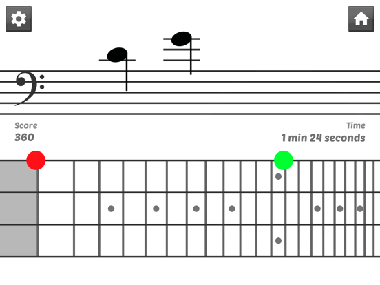 Bass Trainer iPad screenshot 5 - Music app