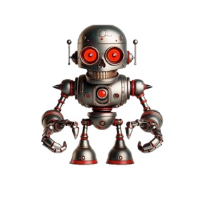 Evil Robot Stickers