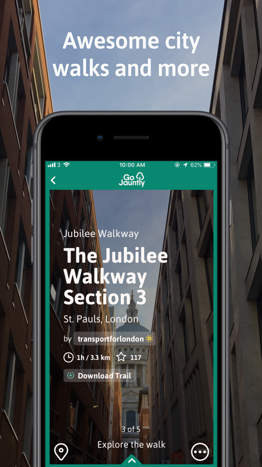 #5. Go Jauntly: Walks & Nature (iOS) 由: Go Jauntly Ltd