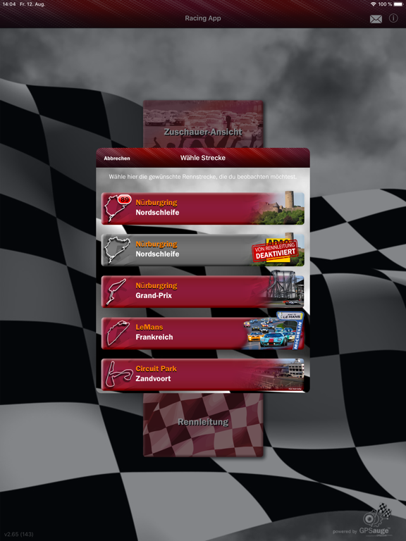 Screenshot #6 pour Racing App
