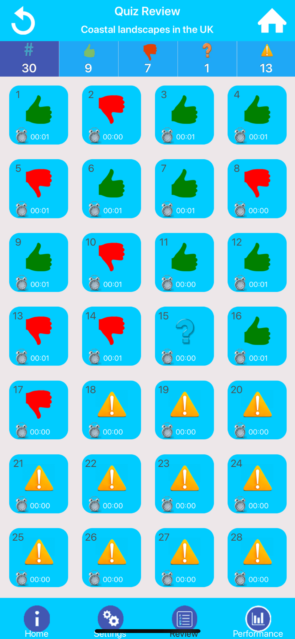 GCSE Geography Quiz screenshot 4