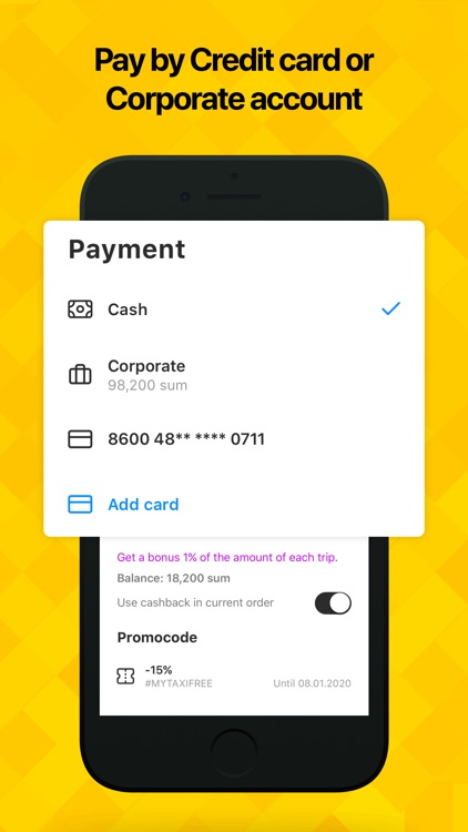 MyTaxi - taxi and delivery