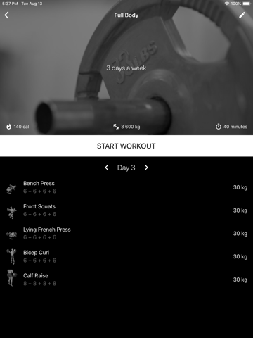 Barbell Workout at Home & Gym