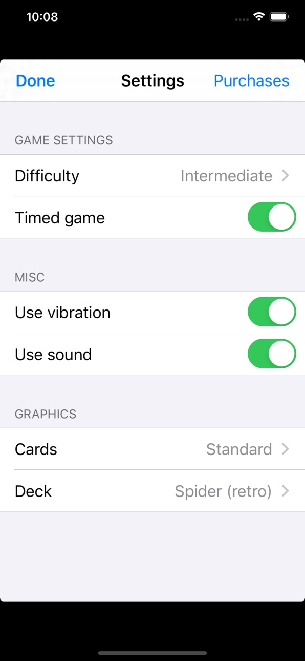 iPhone screenshot