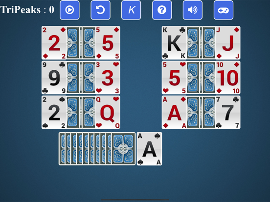 Screenshot #6 pour TriPeaks Solitaire +