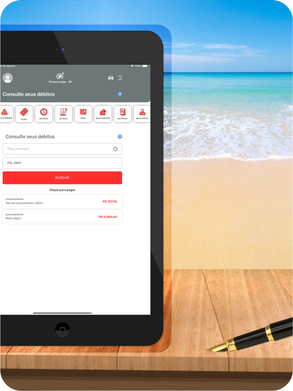 Rizzo Pay iPad screenshot 4 - Utilities app