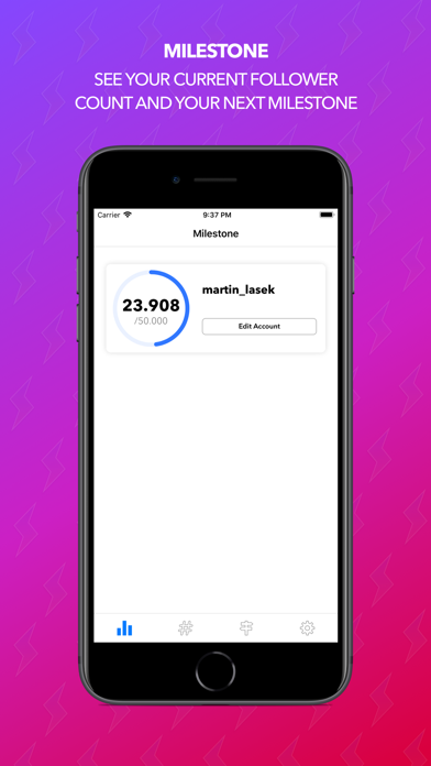 socialdown - hashtag manager iPhone screenshot 1 - Productivity app