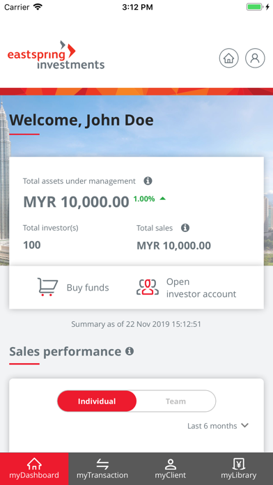 myEastspring Screenshot