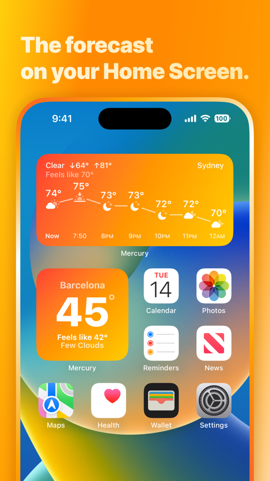 #8. Mercury Weather (macOS) 由: Triple Glazed Studios
